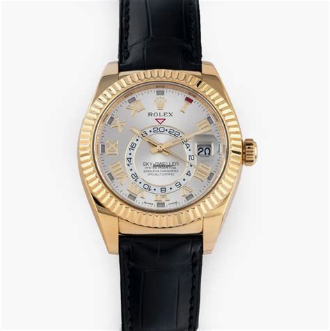 rolex sky dweller roman numerals|the sky dweller.